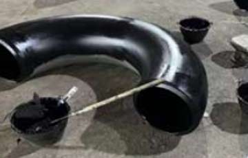 Carbon steel 180 degree pipe bend
